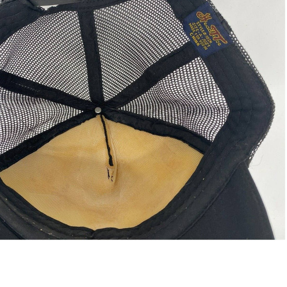 Used Black Shooter Jennings Trucker Hat Cap Foam Mesh Put The O Back In Country - Picture 8 of 8